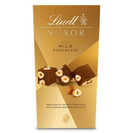 Lindt Nuxor Gianduja mogyorós tejcsokoládé egész mogyoróval -150g
