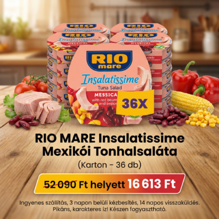 Rio Mare Insalatissime tonhalsaláta Mexikói 160g (Karton - 36 db)
